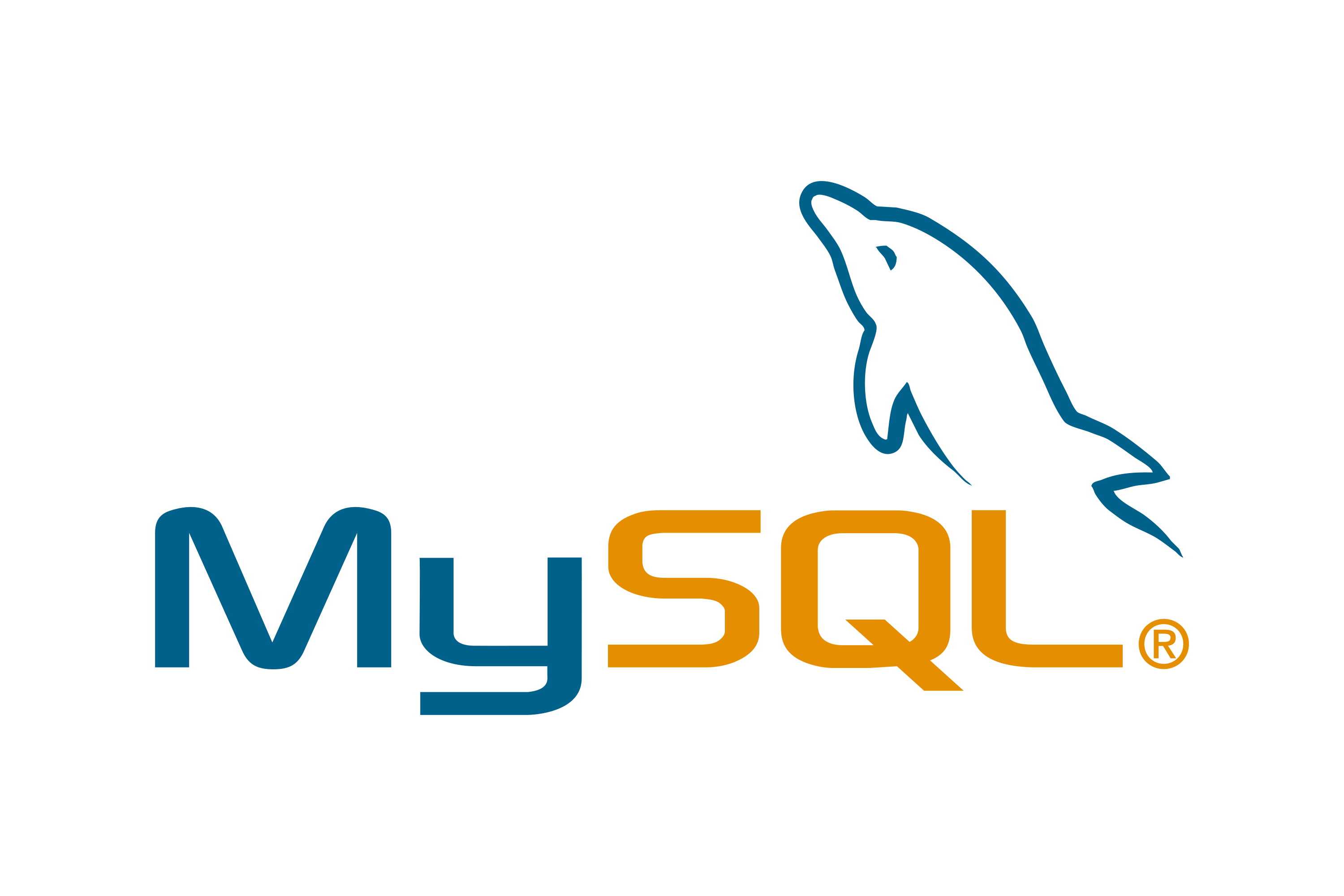 logo MySQL databasetechnologie